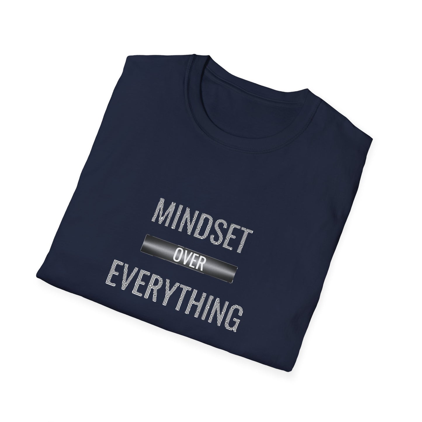 Mindset Over Everything Unisex T-Shirt, Motivational Tee, Gift for Entrepreneurs, Casual Wear, Wellness Apparel, Birthday Gift