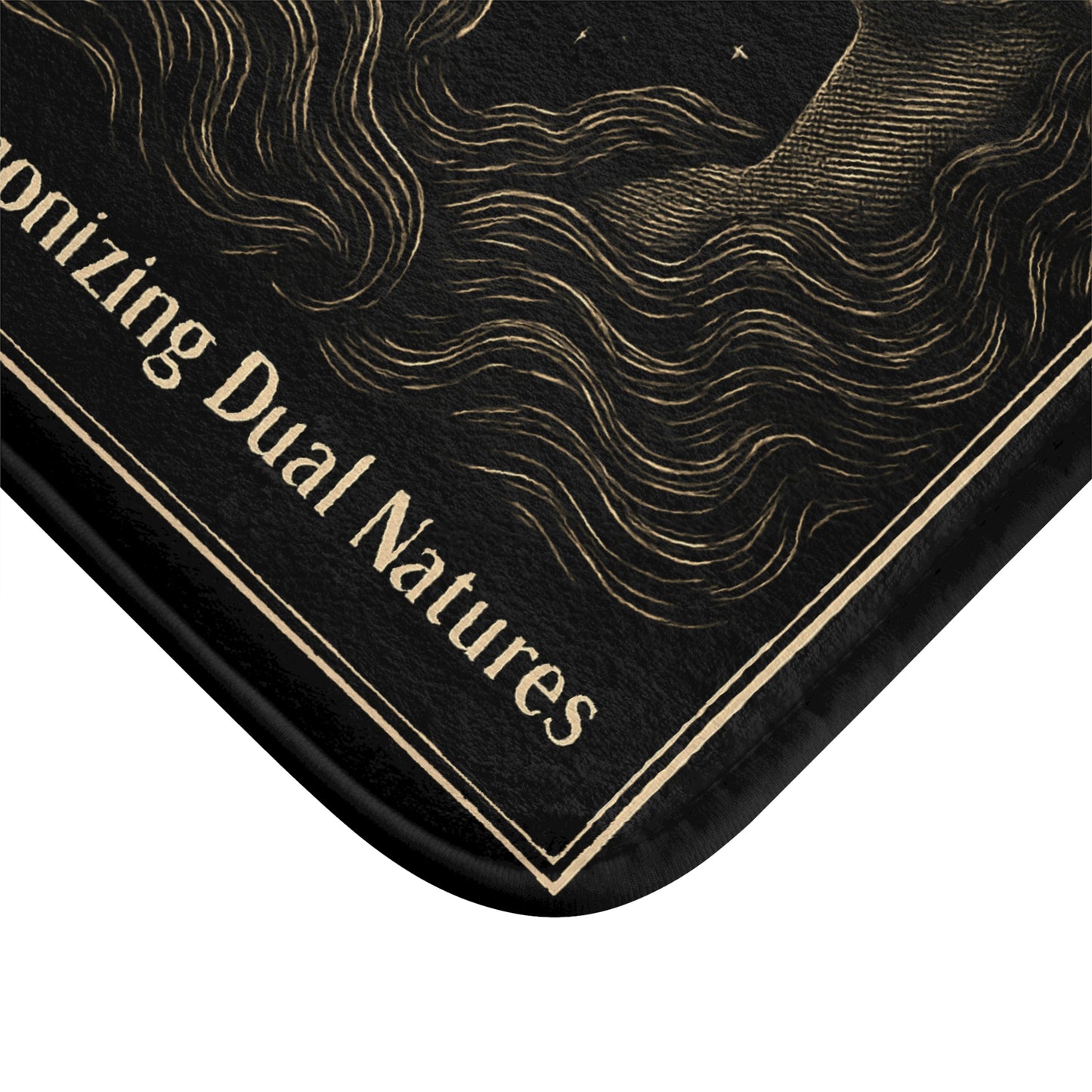 Gemini Zodiac Bath Mat, Astrological Home Decor, Astrology Gifts, Unique Bathroom Rug, Personalized Star Sign Mat