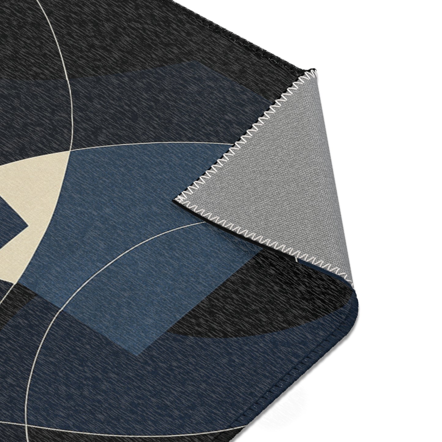 Modern Geometric Area Rug, Stylish Home Decor, Living Room Accent, Bohemian Vibe, Cozy Atmosphere, Gift for Housewarming