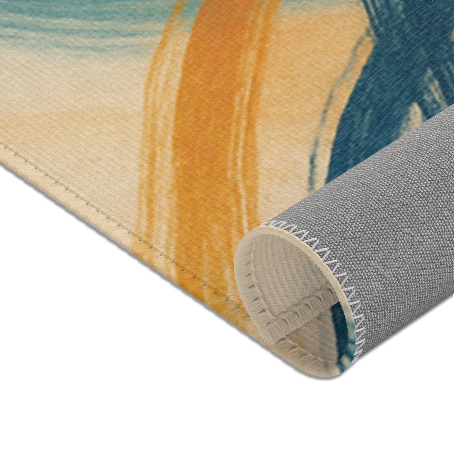 Chic Abstract Area Rug, Modern Home Decor, Living Room Accent, Geometric Carpet, Boho Style Rugs, Housewarming Gift