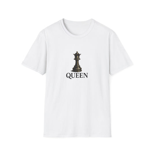 Chess Queen Unisex T-Shirt, Perfect Gift for Chess Lovers, Birthday, Game Night, Casual Wear, Unique Graphic Tee
