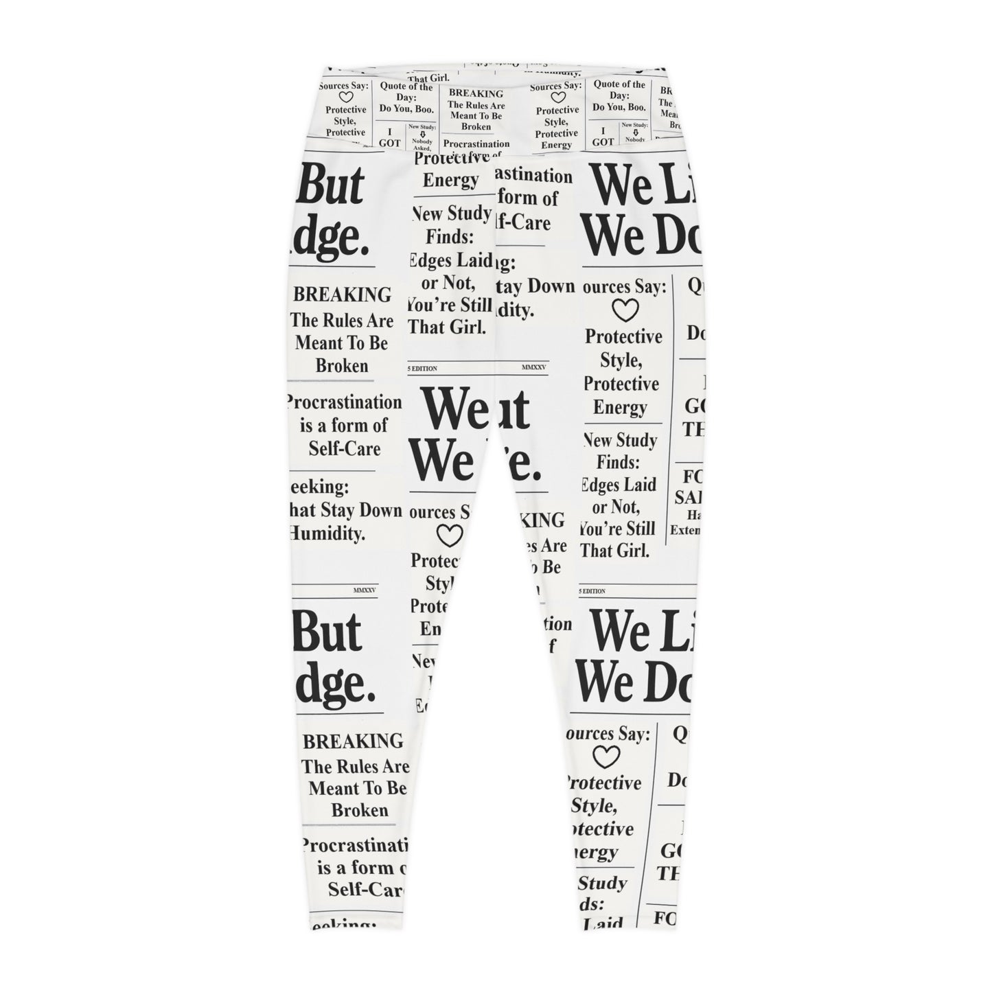 Plus Size Leggings, Comfort Fit Yoga Pants, Casual Wear Gift for Locs Lovers Afro Hair Black American African Girl T-shirt