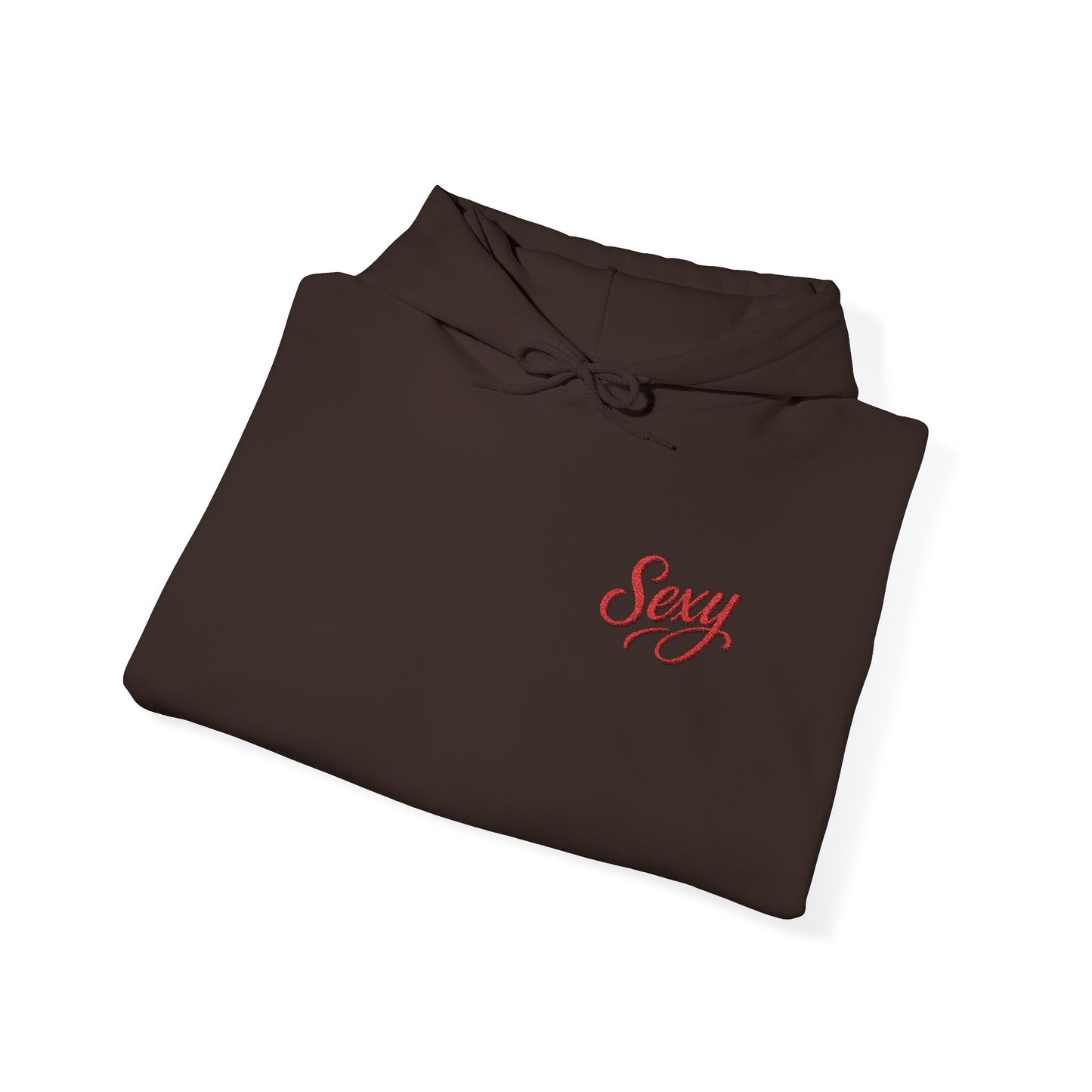 Embroidered Sexy Inspired Unisex Heavy Blend™ Hooded Sweatshirt Casual Wear Gift for Locs Lovers Afro Hair Black American African Girl
