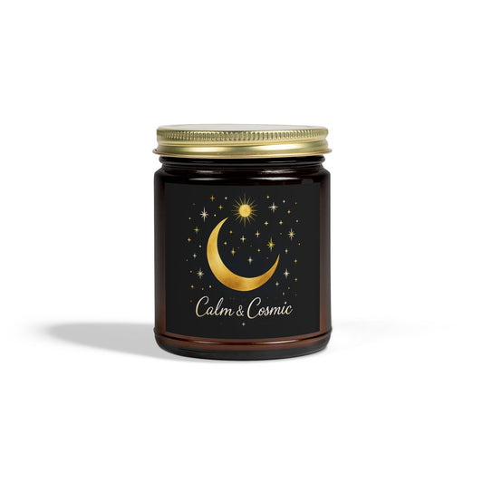 Calm & Cosmic Scented Candles | Aromatherapy for Relaxation, Home Decor, Gift Ideas, Meditation, Spa Experience