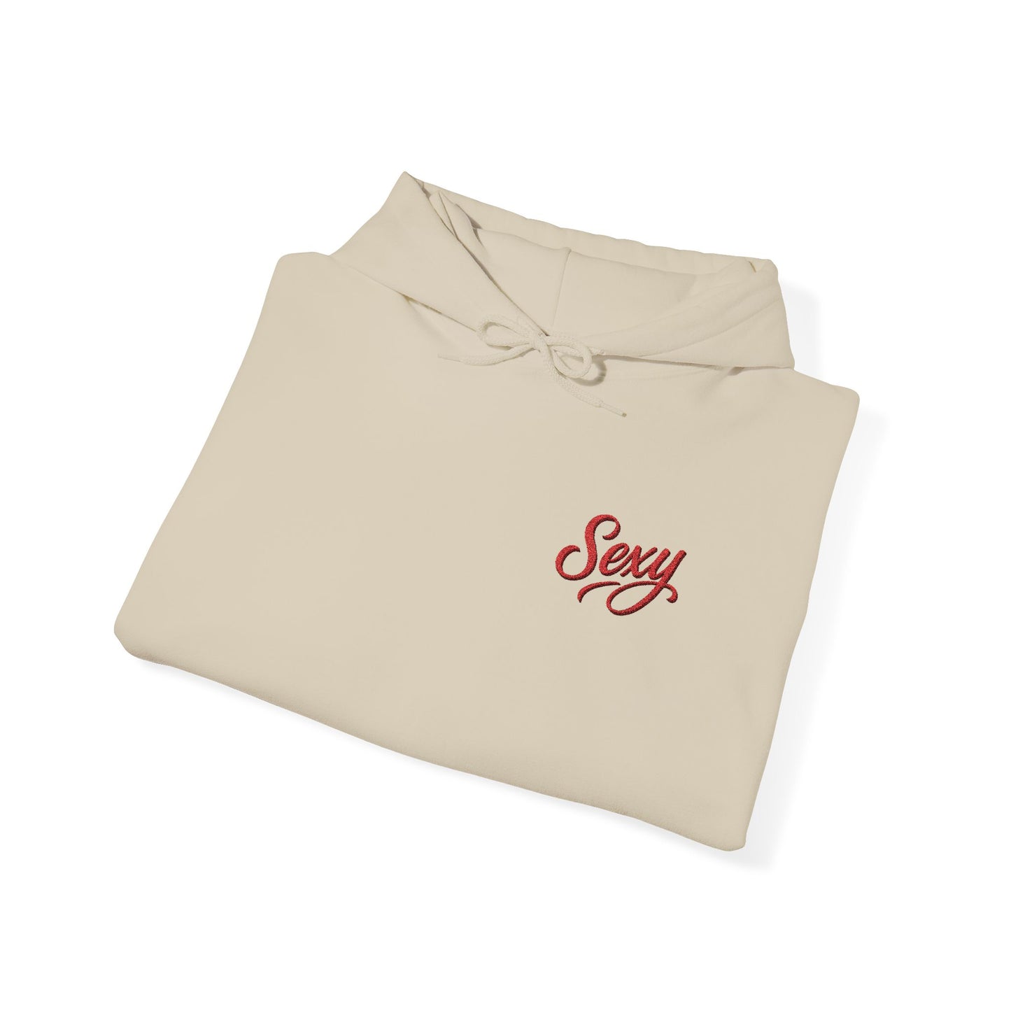 Embroidered Sexy Inspired Unisex Heavy Blend™ Hooded Sweatshirt Casual Wear Gift for Locs Lovers Afro Hair Black American African Girl