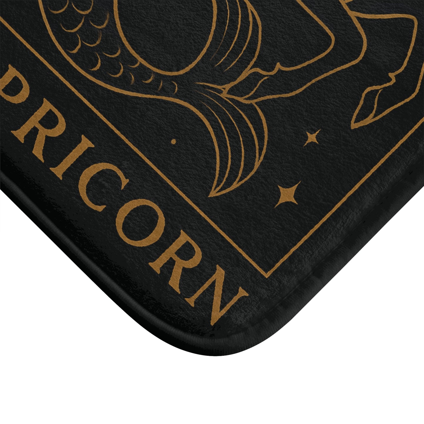 Capricorn Bathmat, Zodiac Decor, Astrological Gift, Astrology Home, Capricorn Gift Idea, Horoscope Bath Accessory