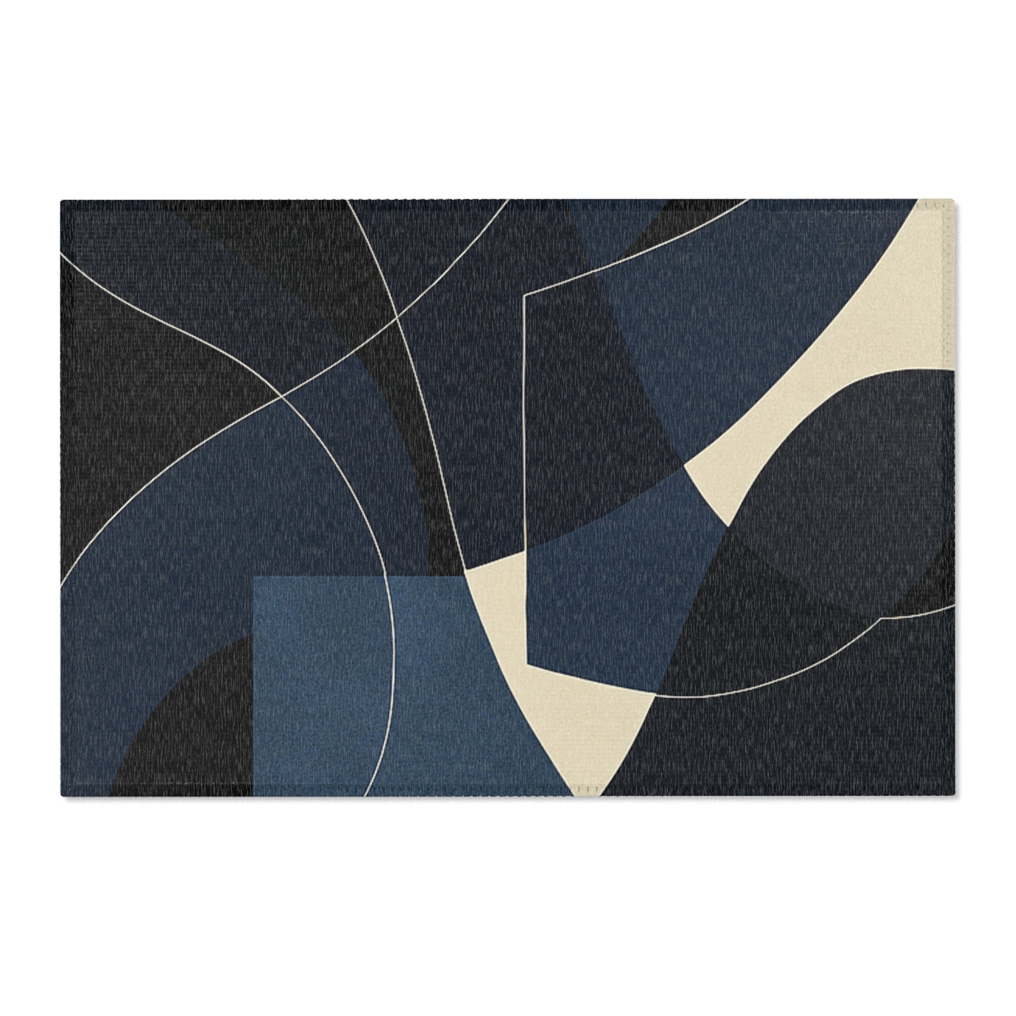 Modern Geometric Area Rug, Stylish Home Decor, Living Room Accent, Bohemian Vibe, Cozy Atmosphere, Gift for Housewarming