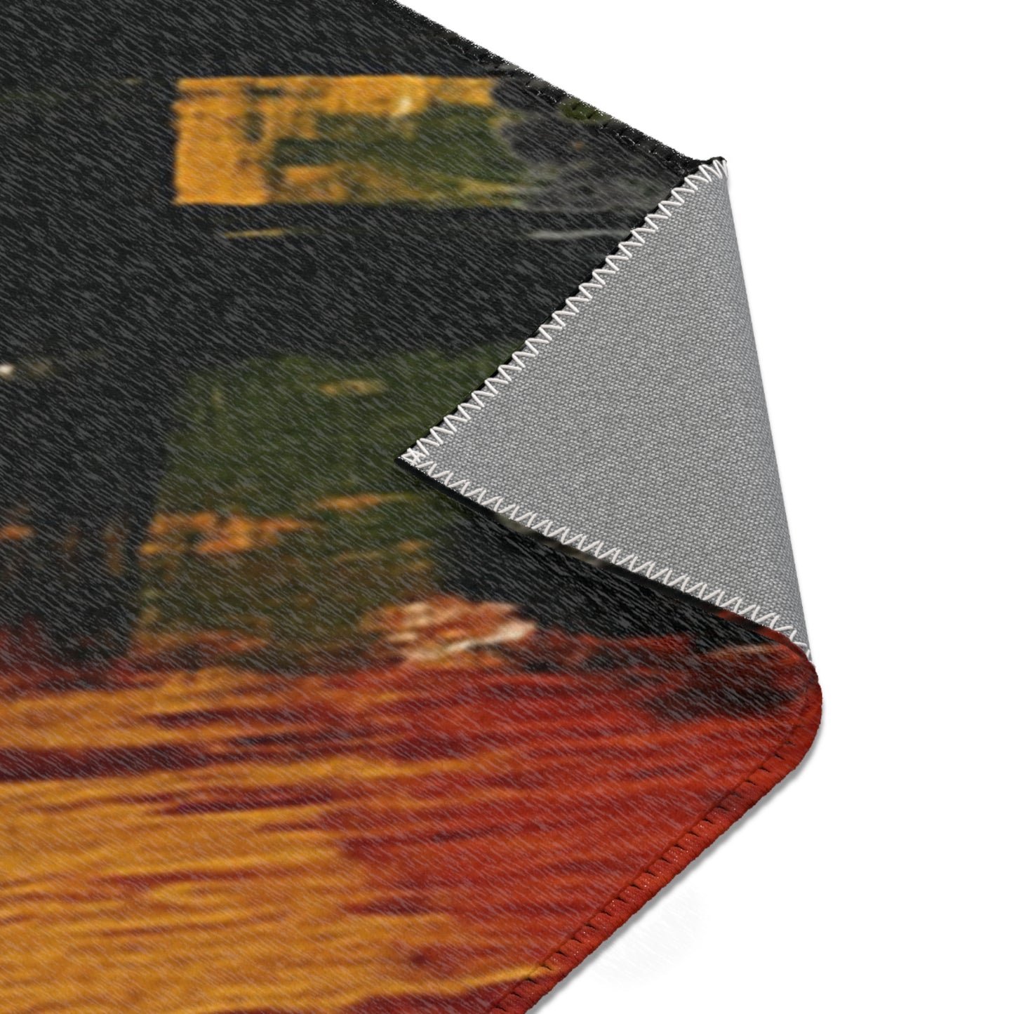 Stylish Area Rug Afrocentric Design, Home Décor, Living Room Carpet, Bedroom Rug, Floor Mat, Gift for Housewarming, Eco-Friendly