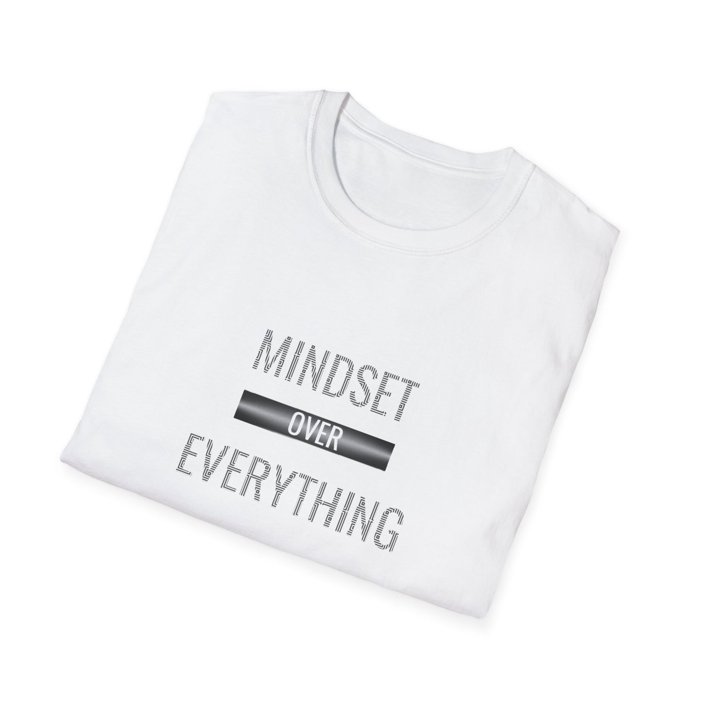 Mindset Over Everything Unisex T-Shirt, Motivational Tee, Gift for Entrepreneurs, Casual Wear, Wellness Apparel, Birthday Gift