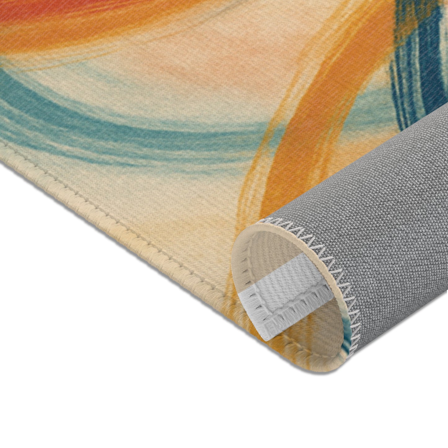Chic Abstract Area Rug, Modern Home Decor, Living Room Accent, Geometric Carpet, Boho Style Rugs, Housewarming Gift