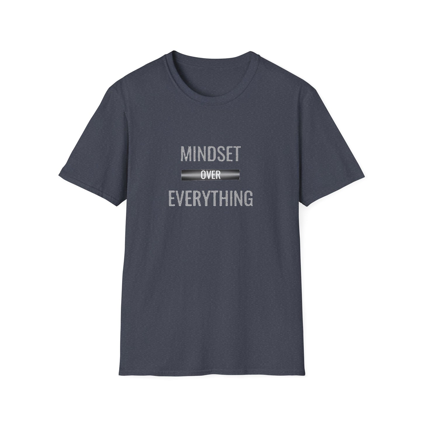 Mindset Over Everything Unisex T-Shirt, Motivational Tee, Gift for Entrepreneurs, Casual Wear, Wellness Apparel, Birthday Gift