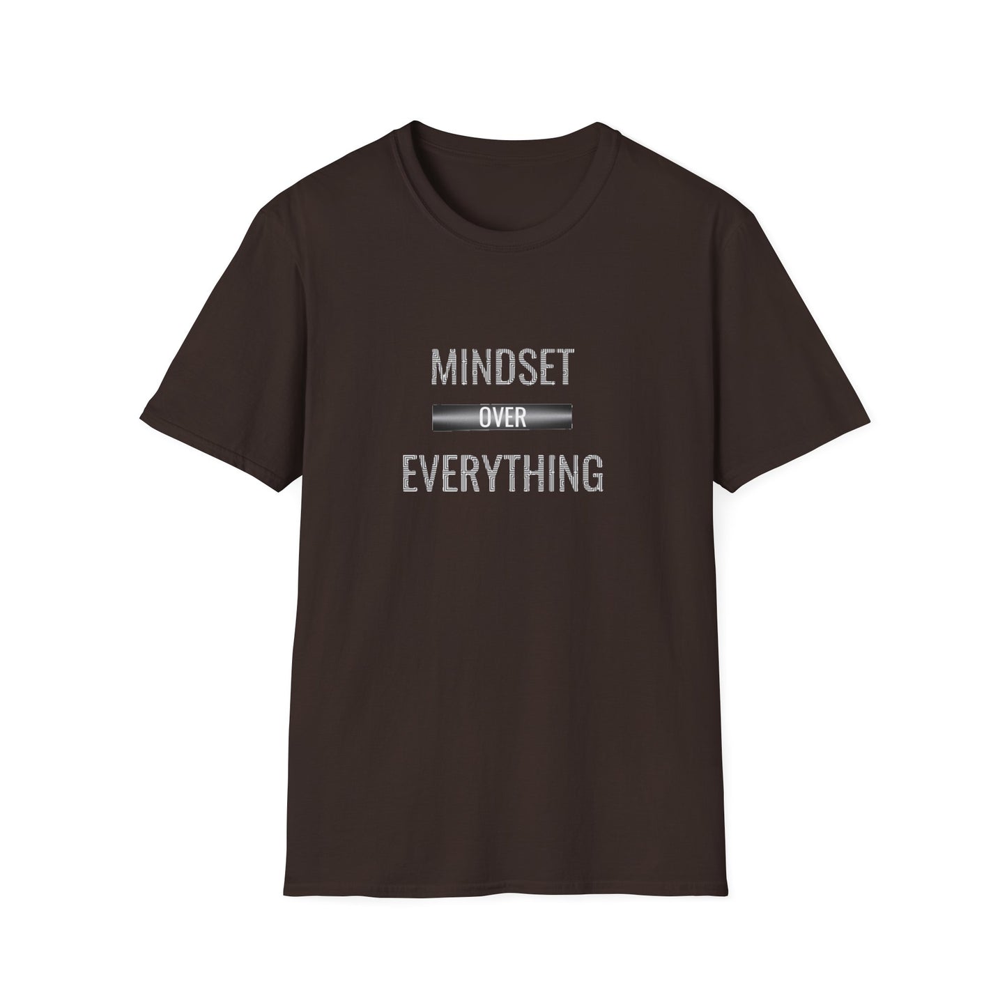 Mindset Over Everything Unisex T-Shirt, Motivational Tee, Gift for Entrepreneurs, Casual Wear, Wellness Apparel, Birthday Gift