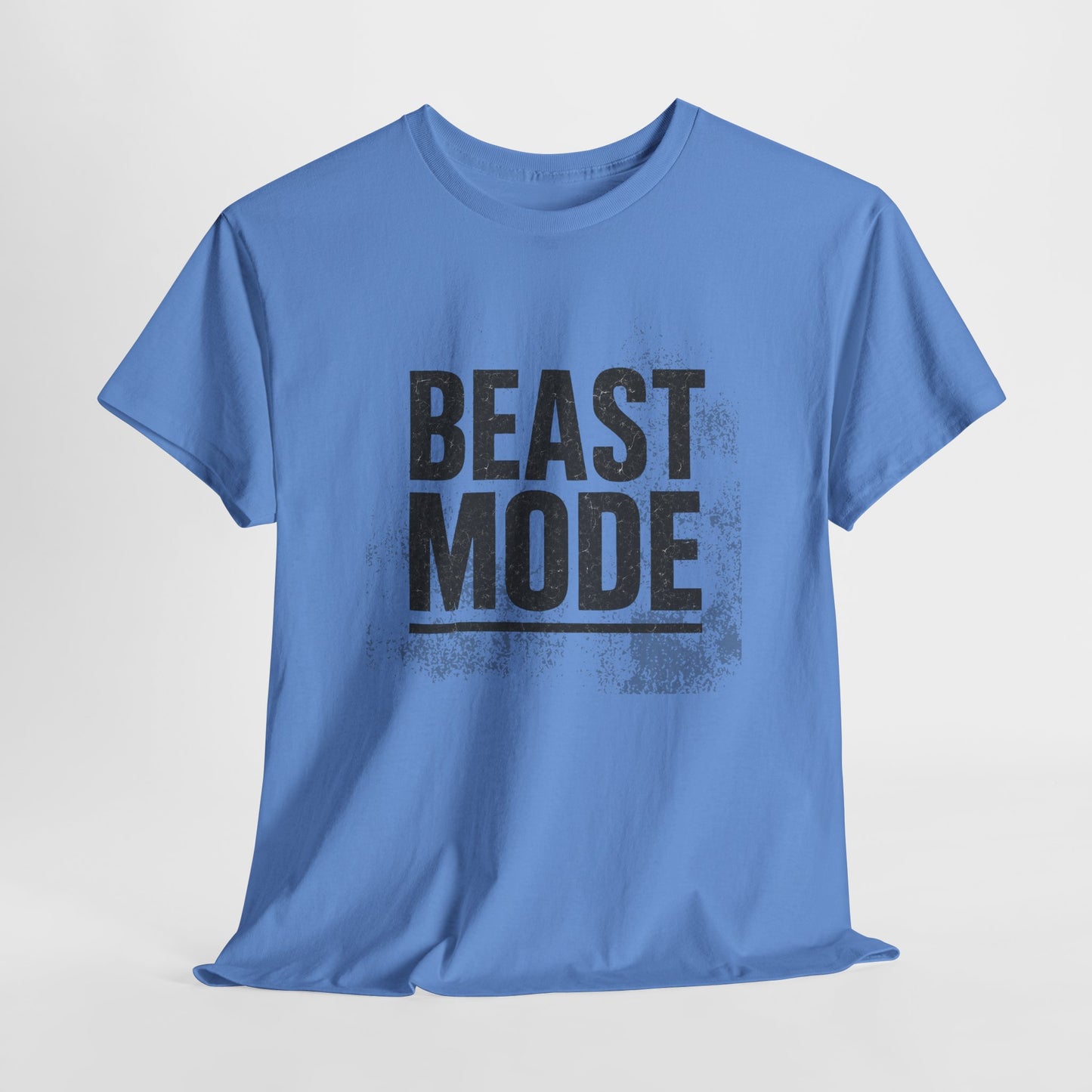 Beast Mode Unisex Heavy Cotton Tee - Fitness Shirt, Workout Apparel, Gym Shirt, Motivational Tee, Gift for Athletes, Casual Wear