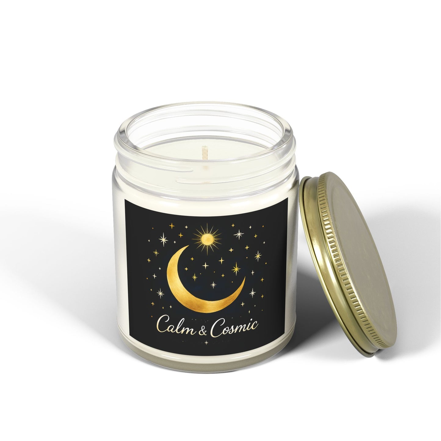 Calm & Cosmic Scented Candles | Aromatherapy for Relaxation, Home Decor, Gift Ideas, Meditation, Spa Experience