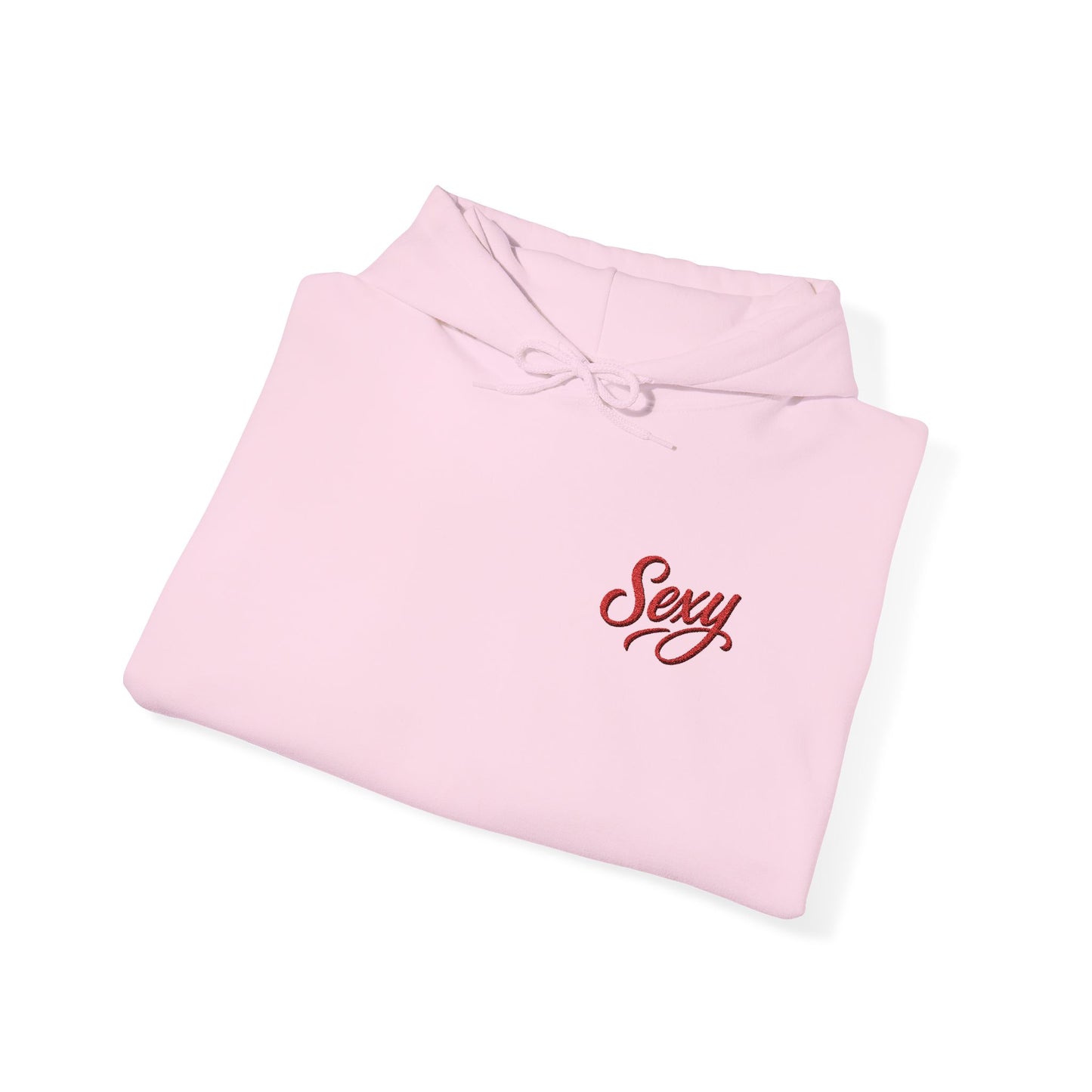 Embroidered Sexy Inspired Unisex Heavy Blend™ Hooded Sweatshirt Casual Wear Gift for Locs Lovers Afro Hair Black American African Girl