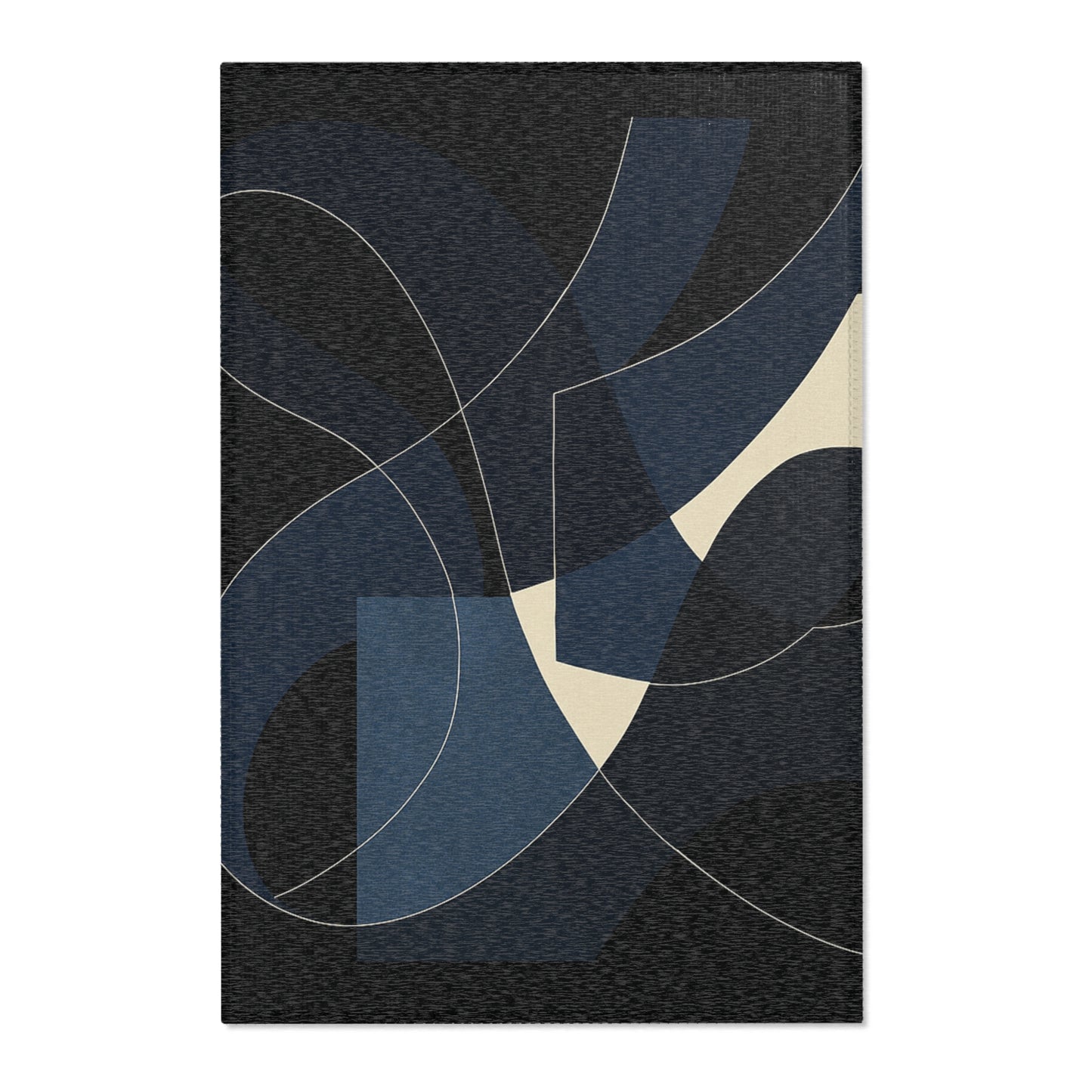 Modern Geometric Area Rug, Stylish Home Decor, Living Room Accent, Bohemian Vibe, Cozy Atmosphere, Gift for Housewarming