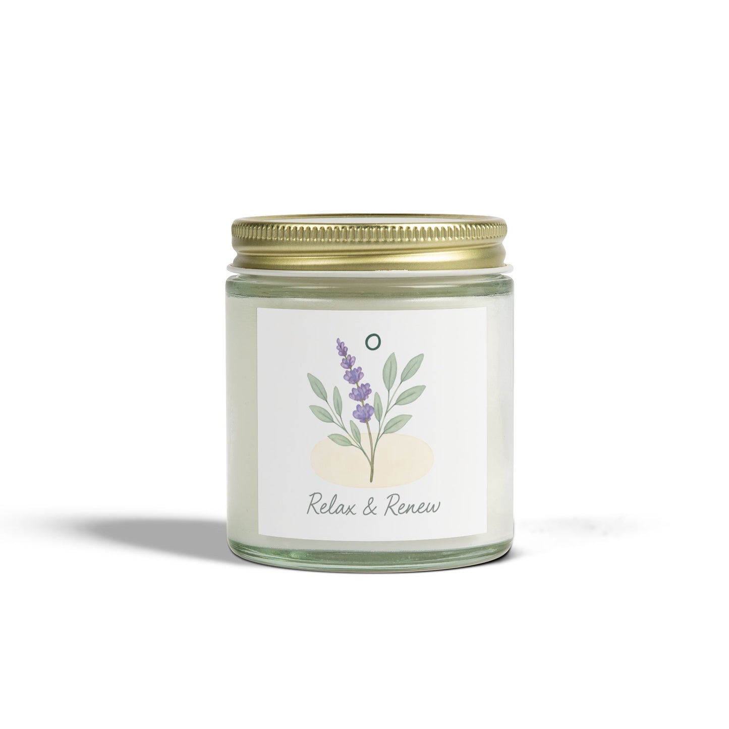 Relax & Renew Scented Candle, Aromatherapy Candle, Lavender Candle, Eco-Friendly Candle, Gift for Self-Care, Home Decor