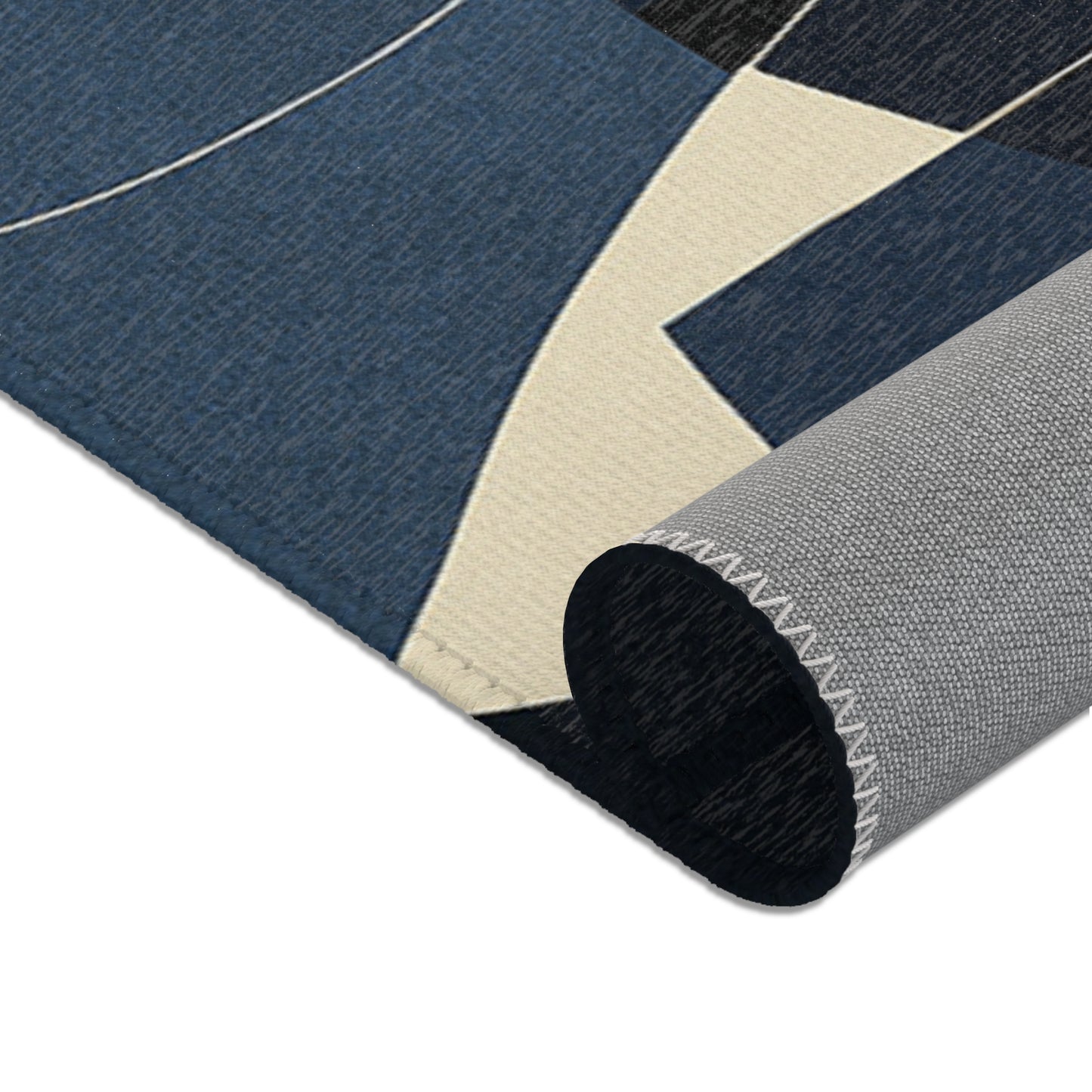 Modern Geometric Area Rug, Stylish Home Decor, Living Room Accent, Bohemian Vibe, Cozy Atmosphere, Gift for Housewarming