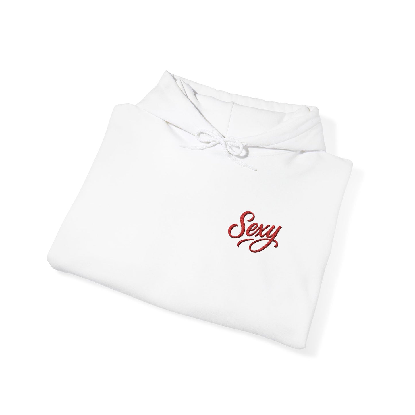 Embroidered Sexy Inspired Unisex Heavy Blend™ Hooded Sweatshirt Casual Wear Gift for Locs Lovers Afro Hair Black American African Girl