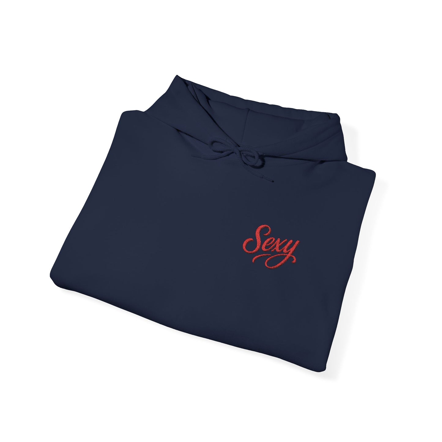Embroidered Sexy Inspired Unisex Heavy Blend™ Hooded Sweatshirt Casual Wear Gift for Locs Lovers Afro Hair Black American African Girl