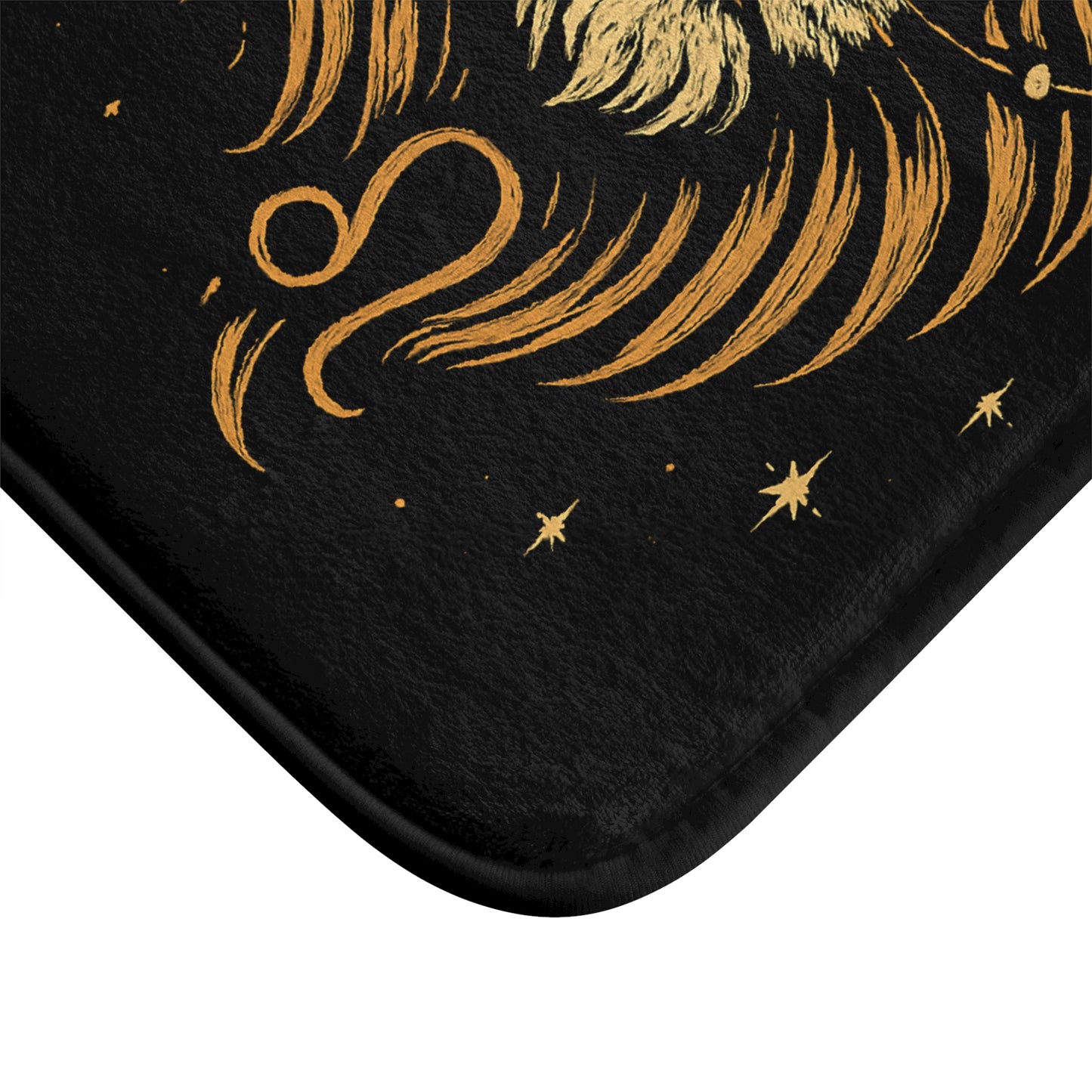 Leo Zodiac Bathmat. Astrology Decor, Horoscope Gift, Bathroom Rug, Zodiac Sign Gift, Star Sign Home Decor