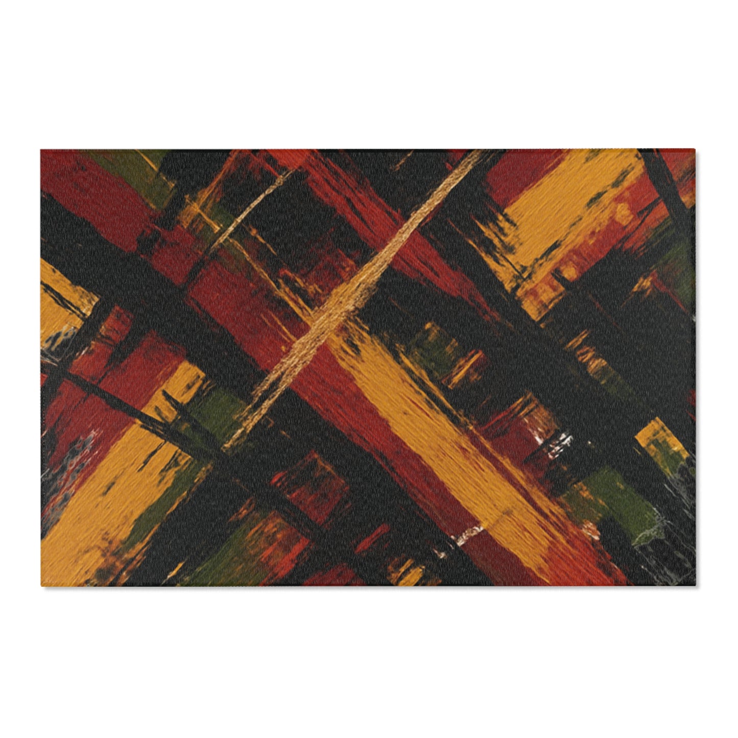 Stylish Area Rug Afrocentric Design, Home Décor, Living Room Carpet, Bedroom Rug, Floor Mat, Gift for Housewarming, Eco-Friendly