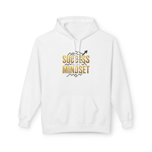 Success is a Mindset Unisex Midweight Softstyle Fleece Hoodie Afro Hair Black American Hoodie