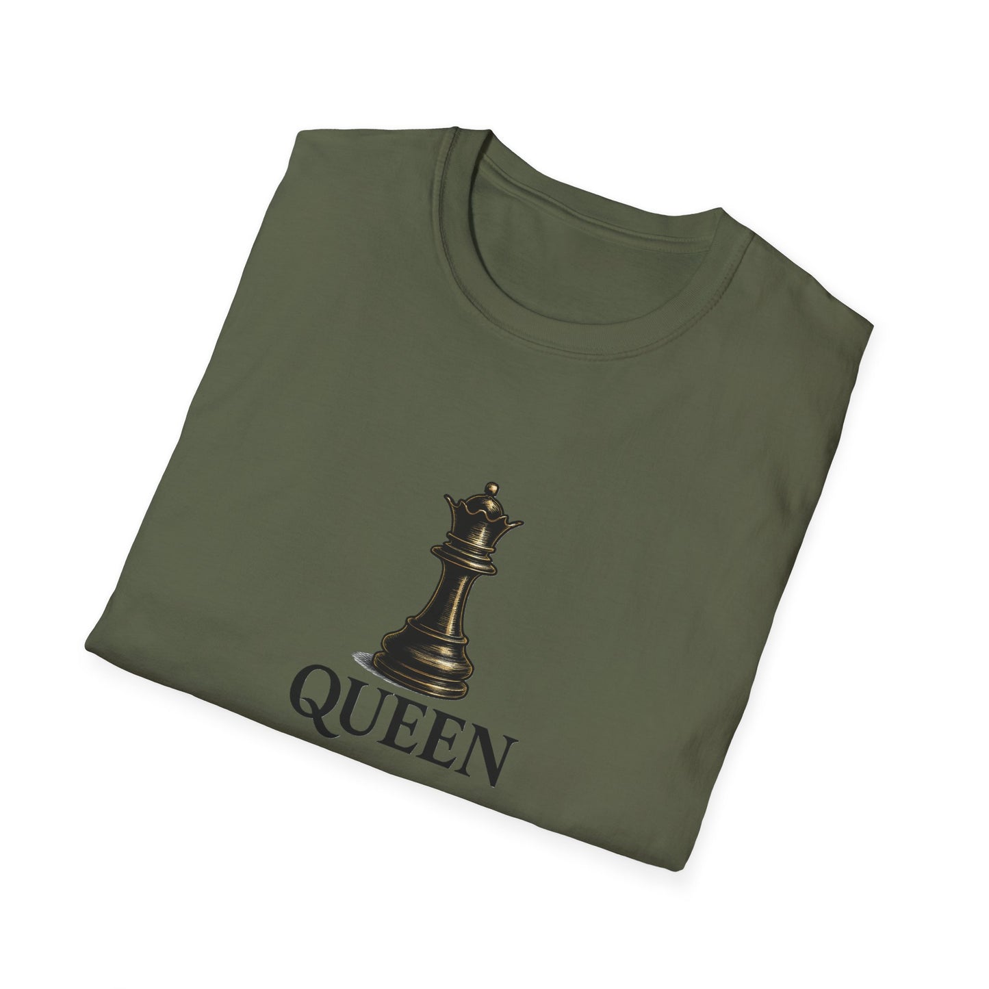 Chess Queen Unisex T-Shirt, Perfect Gift for Chess Lovers, Birthday, Game Night, Casual Wear, Unique Graphic Tee
