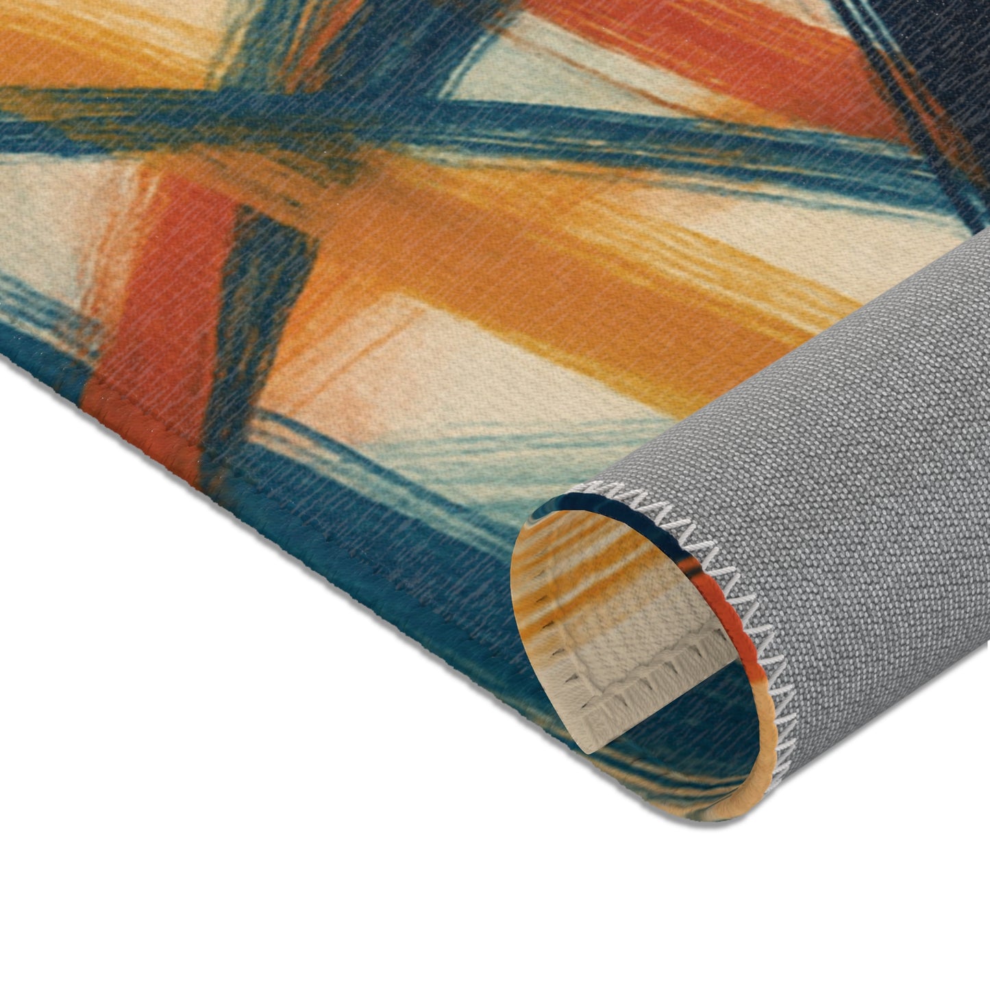 Chic Abstract Area Rug, Modern Home Decor, Living Room Accent, Geometric Carpet, Boho Style Rugs, Housewarming Gift