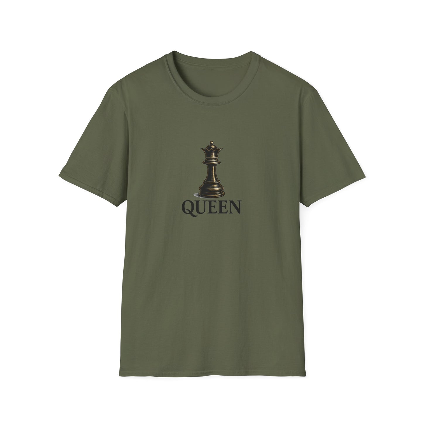 Chess Queen Unisex T-Shirt, Perfect Gift for Chess Lovers, Birthday, Game Night, Casual Wear, Unique Graphic Tee