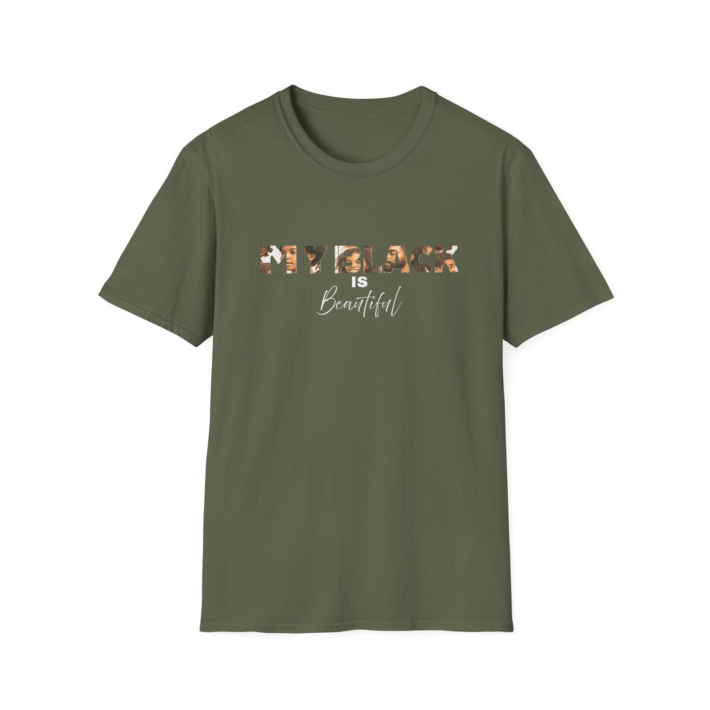 My Black is Beautiful Unisex T-Shirt, Inspirational Tee, Black Pride Apparel, Casual Wear, Gift for Her/Him, Empowerment T-Shirt