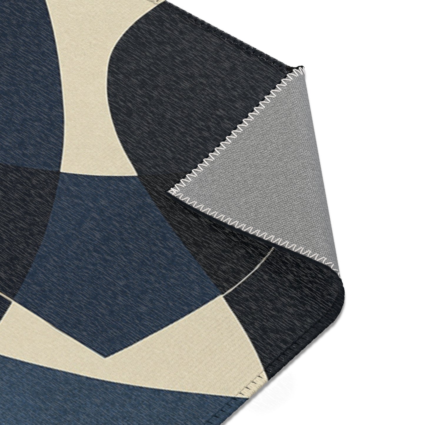 Modern Geometric Area Rug, Stylish Home Decor, Living Room Accent, Bohemian Vibe, Cozy Atmosphere, Gift for Housewarming