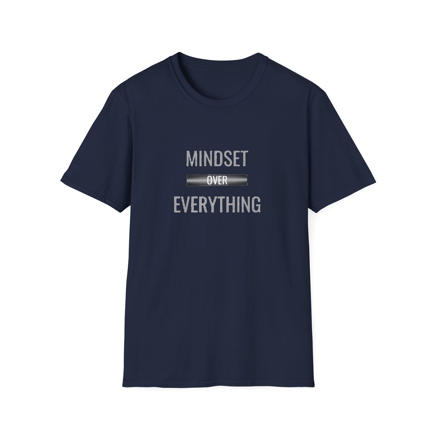 Mindset Over Everything Unisex T-Shirt, Motivational Tee, Gift for Entrepreneurs, Casual Wear, Wellness Apparel, Birthday Gift
