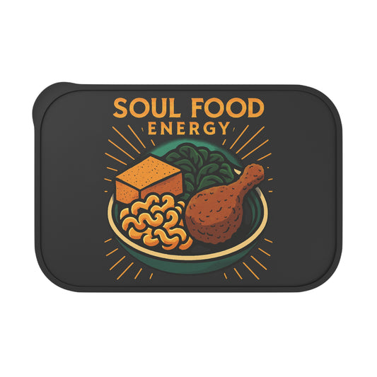 Soul Food Energy Bento Box | Meal Prep Container, Healthy Lunch Box, Eco-Friendly Bento, Gift for Foodies, On-the-Go Dining