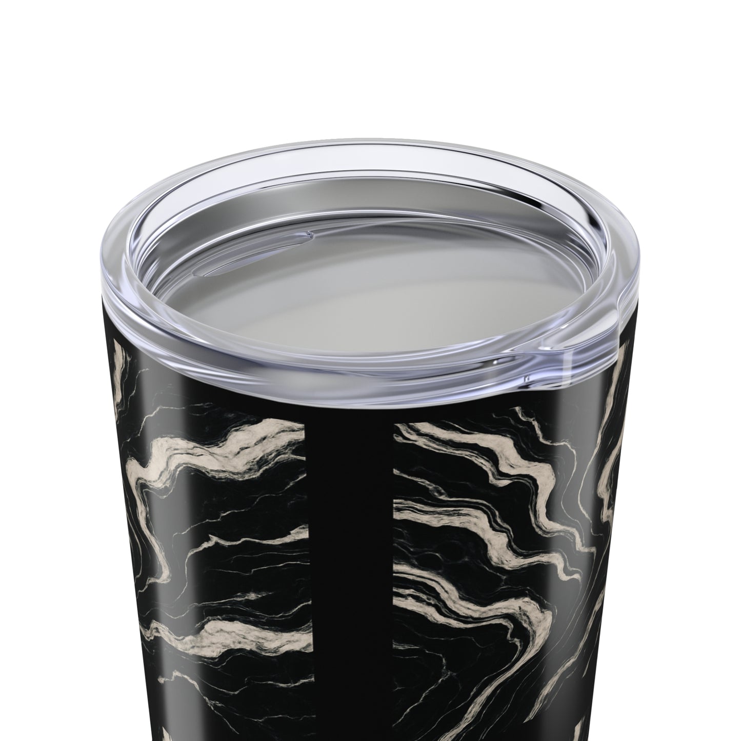 Chic Marble Tumbler, Stylish Insulated Drinkware, Unique Gift for Coffee Lovers, Modern Home Decor, Elegant Travel Mug