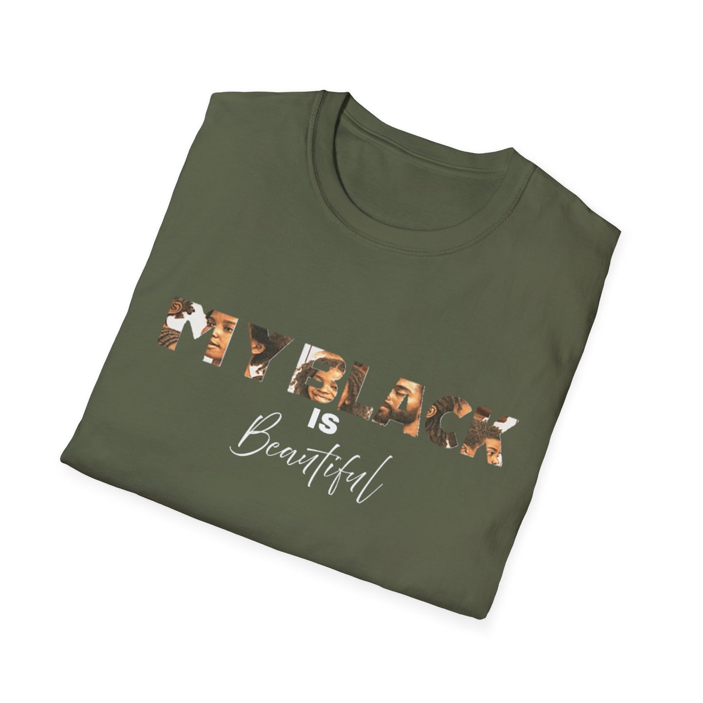 My Black is Beautiful Unisex T-Shirt, Inspirational Tee, Black Pride Apparel, Casual Wear, Gift for Her/Him, Empowerment T-Shirt