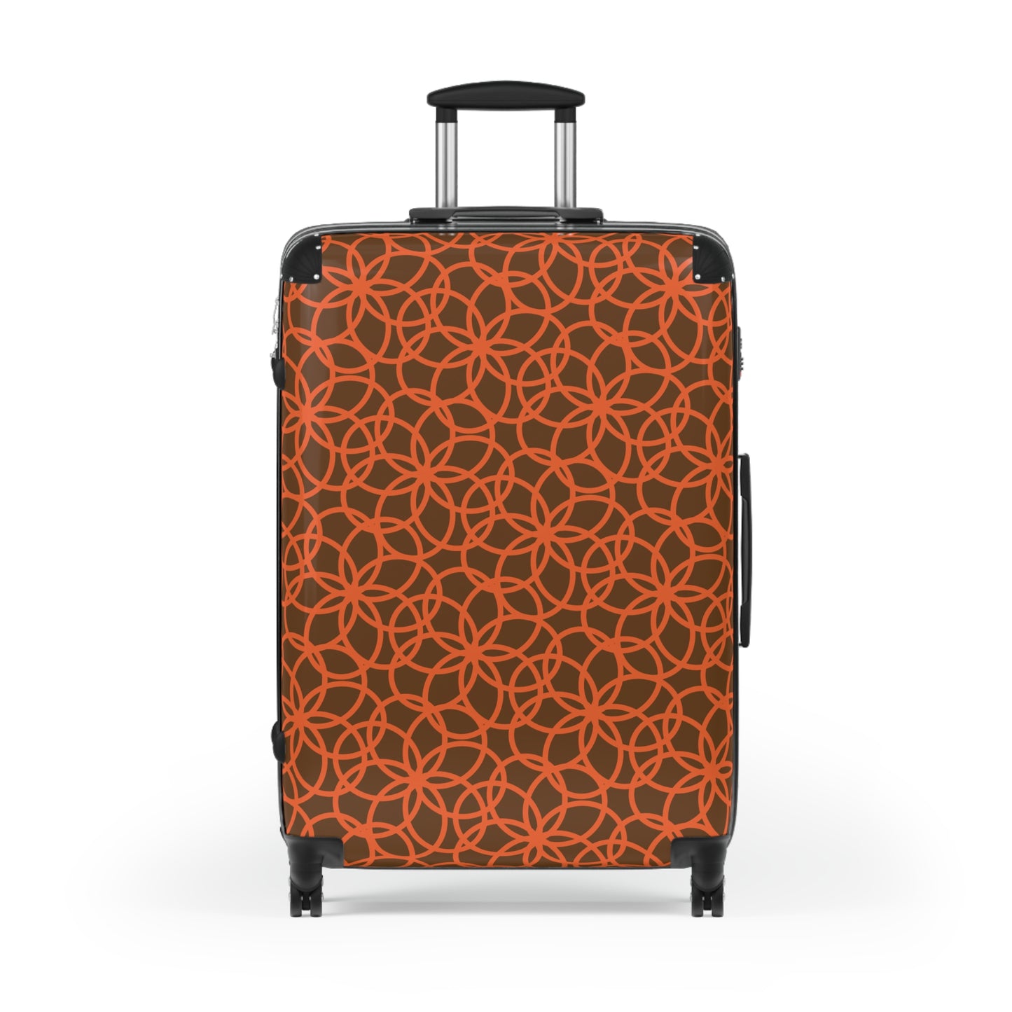 Stylish Suitcase with Floral Design - Perfect for Travel, Gifts, and Adventures