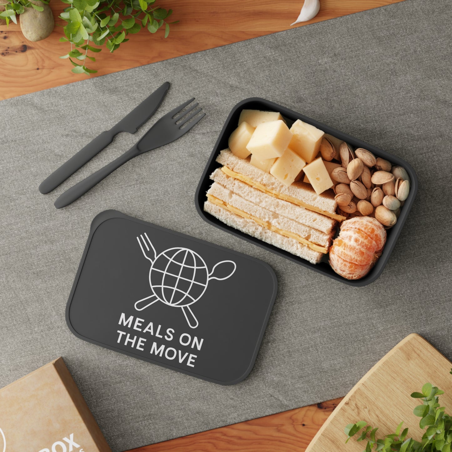 Eco-Friendly Bento Box for Meals on the Move, Lunch Container for Adults, Kids, Work, Travel, School