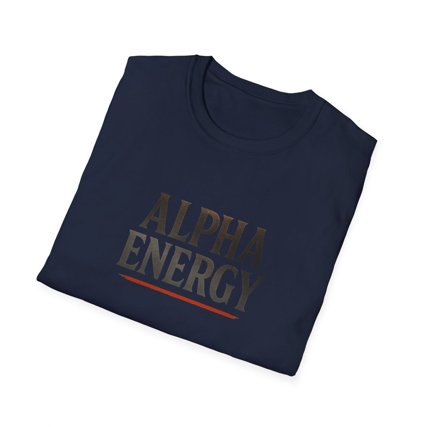 Energetic Alpha Unisex T-Shirt. Casual Wear Gift, Afro Hair Black American African Man T-shirt