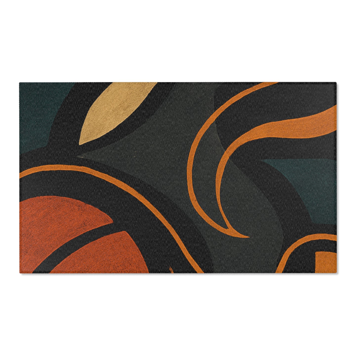 Stylish Abstract Area Rug, Modern Home Decor, Living Room Accent, Bohemian Floor Covering, Geometric Home Styling