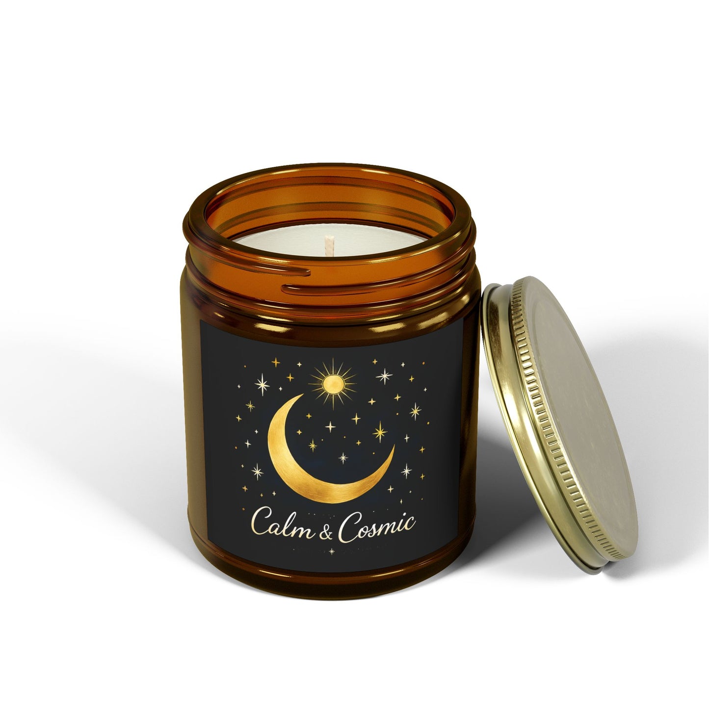 Calm & Cosmic Scented Candles | Aromatherapy for Relaxation, Home Decor, Gift Ideas, Meditation, Spa Experience