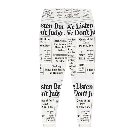 Plus Size Leggings, Comfort Fit Yoga Pants, Casual Wear Gift for Locs Lovers Afro Hair Black American African Girl T-shirt