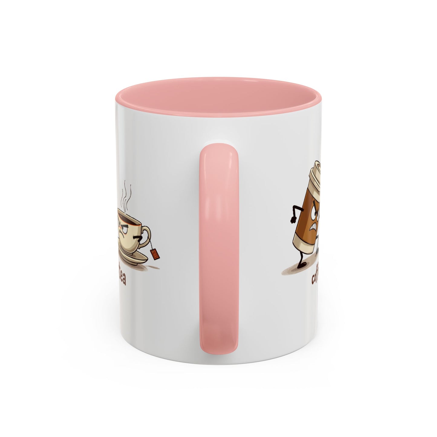 Coffee vs Tea Humorous Accent Mug. 11oz & 15oz. Perfect Gift for Coffee Lovers