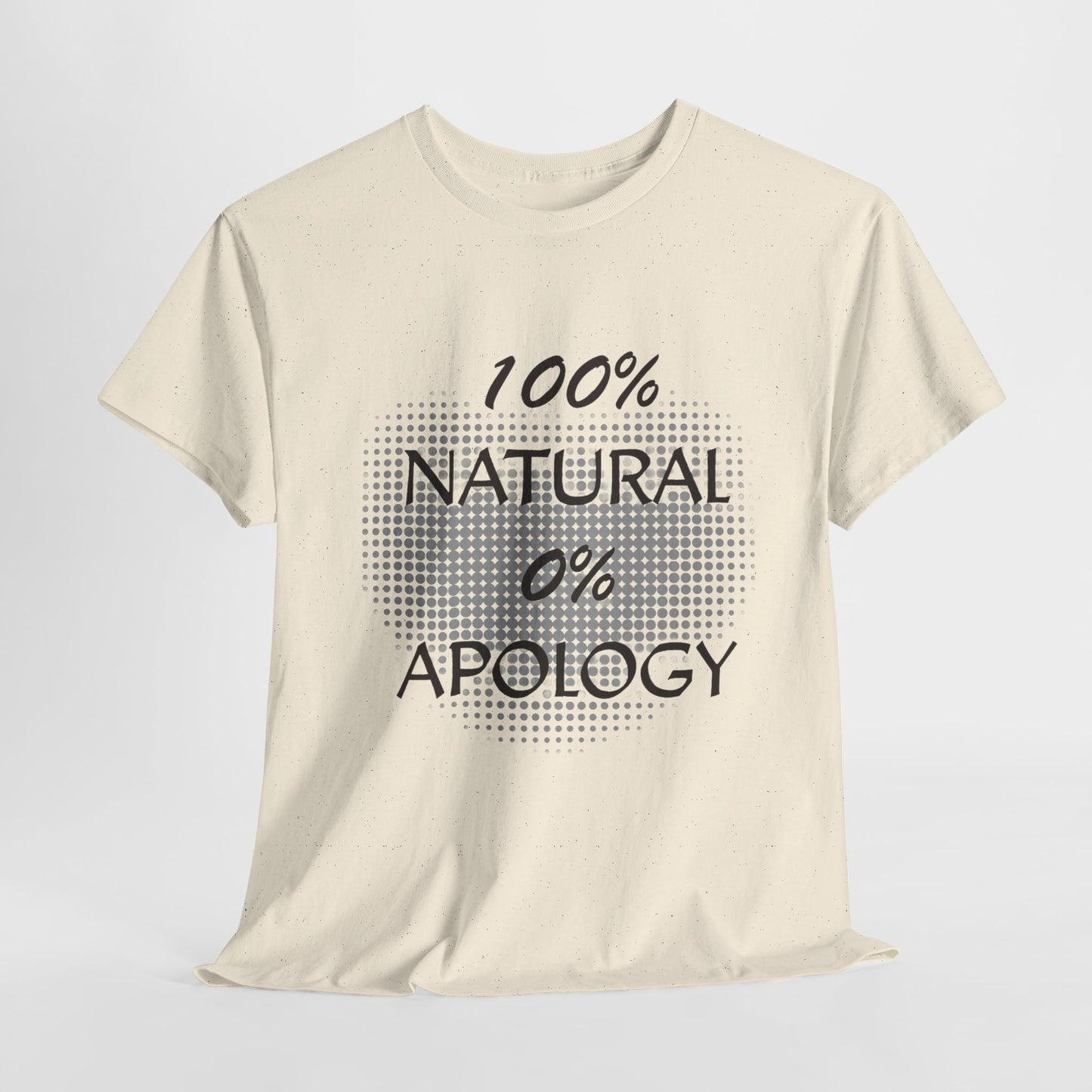 100% Natural 0% Apology Tee Casual Wear Gift for Locs Lovers Afro Hair Black American African Girl T-shirt