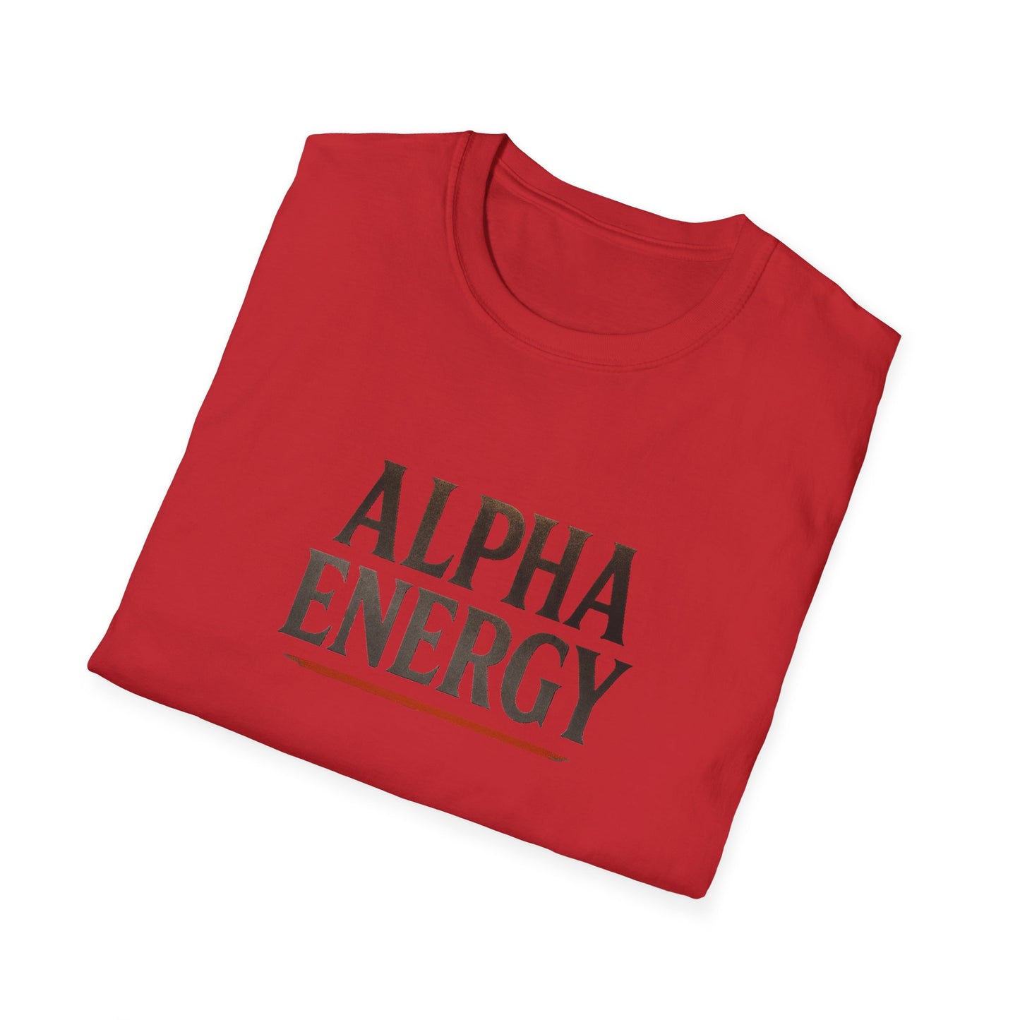 Energetic Alpha Unisex T-Shirt. Casual Wear Gift, Afro Hair Black American African Man T-shirt