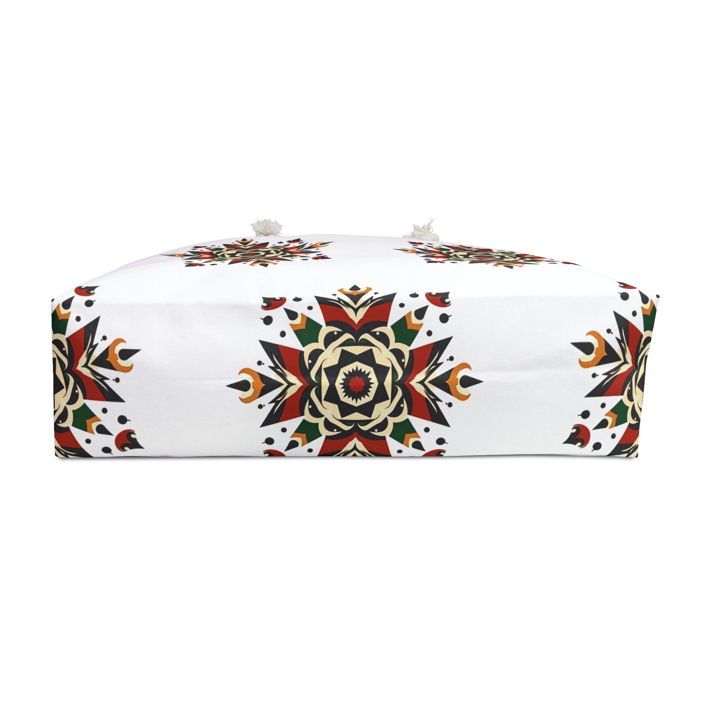 Bohemian Floral Weekender Bag - Ideal for Travel, Gym, Beach, Yoga Shoulder Tote Bag Afro Hair Black American African Girl