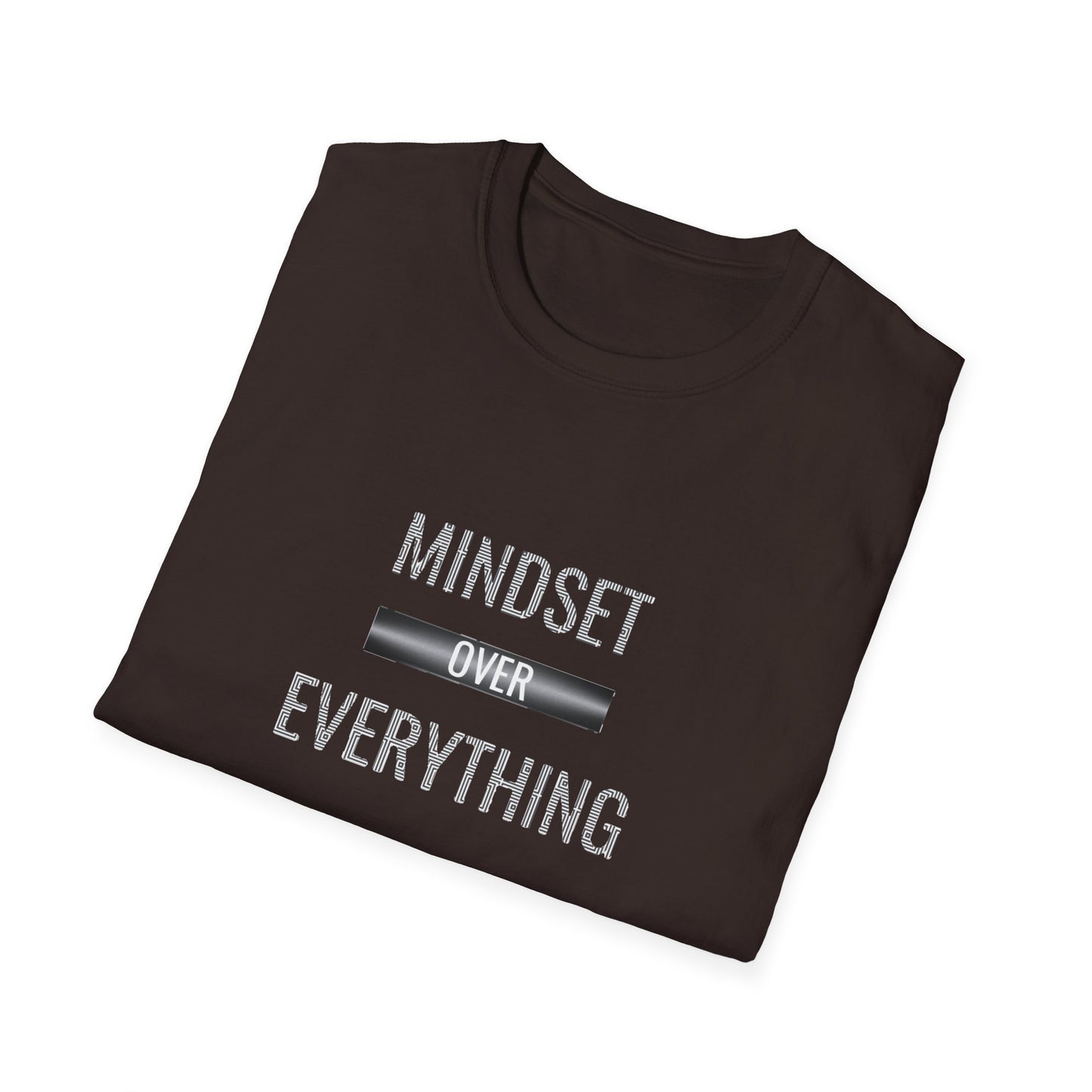 Mindset Over Everything Unisex T-Shirt, Motivational Tee, Gift for Entrepreneurs, Casual Wear, Wellness Apparel, Birthday Gift
