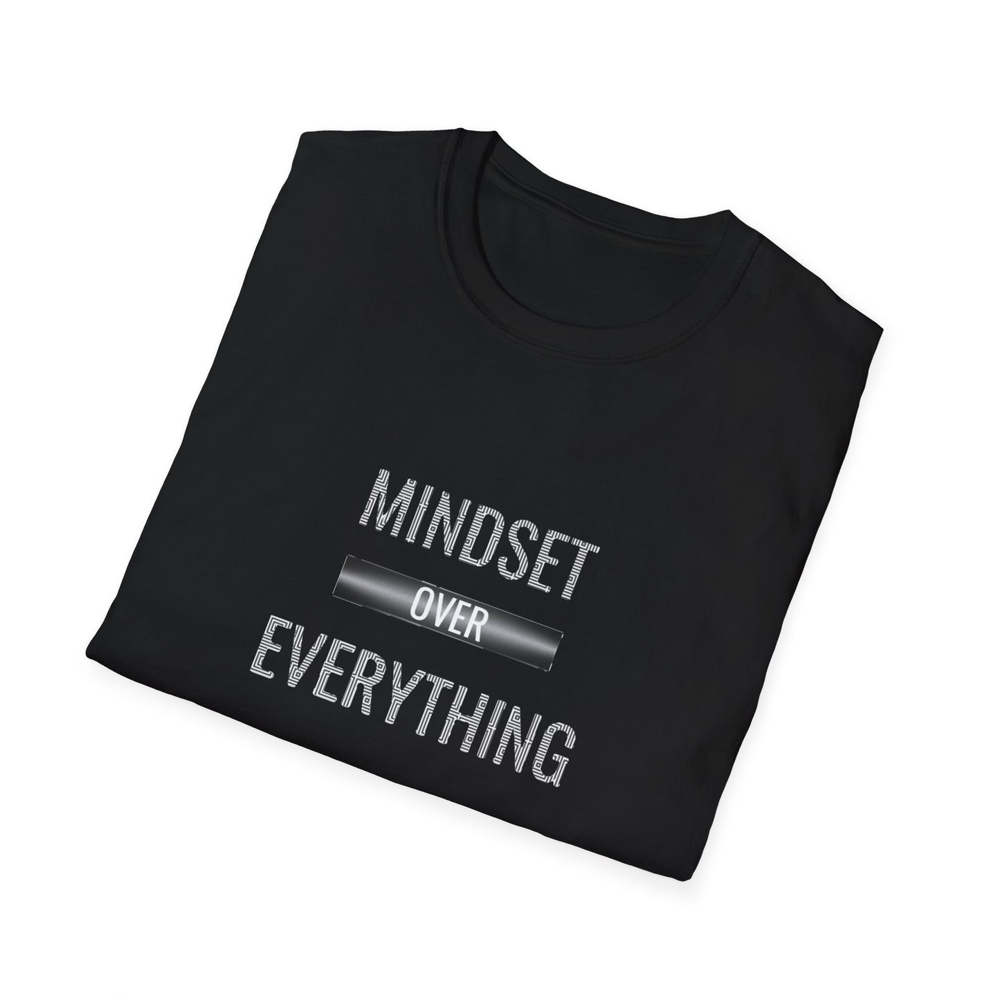Mindset Over Everything Unisex T-Shirt, Motivational Tee, Gift for Entrepreneurs, Casual Wear, Wellness Apparel, Birthday Gift