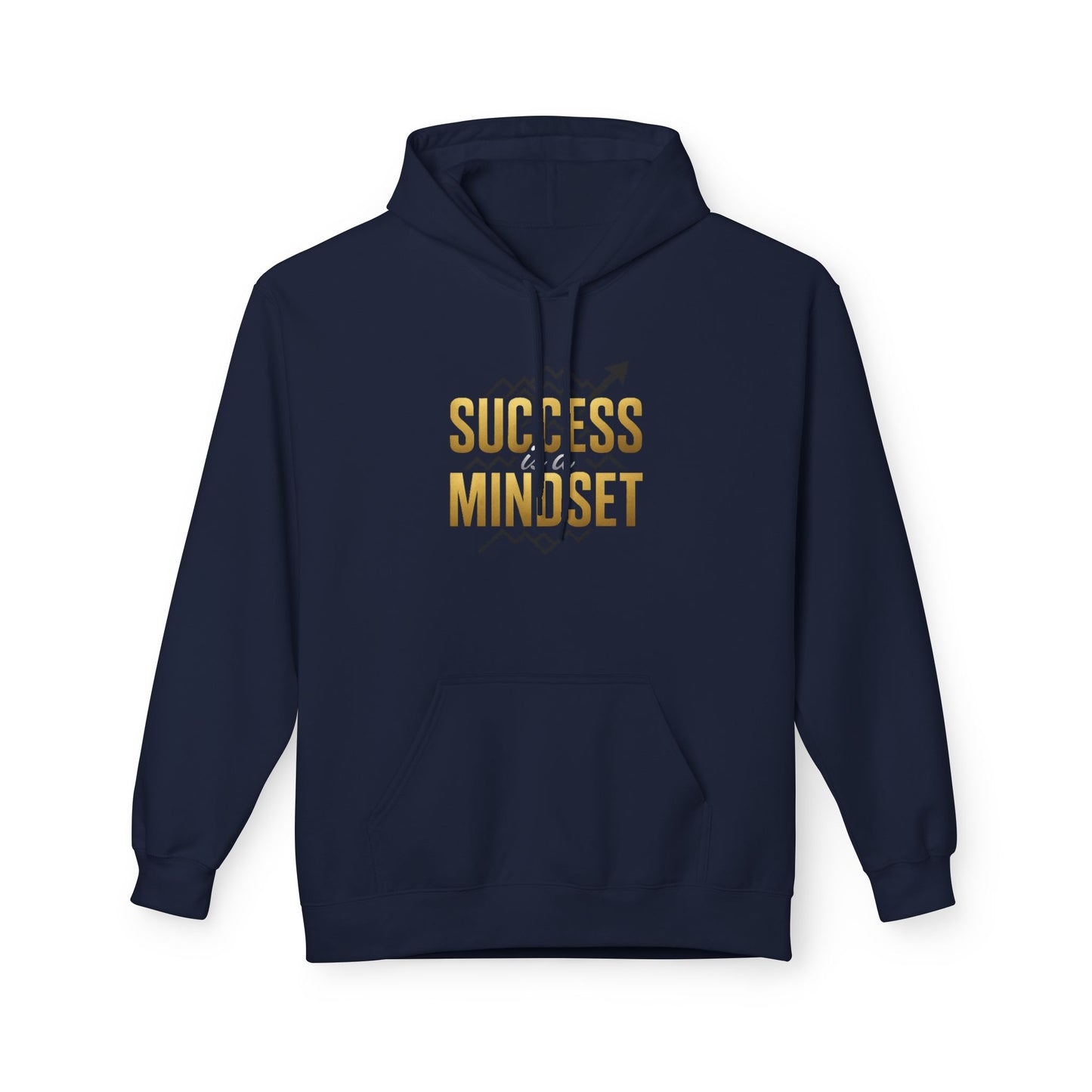 Success is a Mindset Unisex Midweight Softstyle Fleece Hoodie Afro Hair Black American Hoodie