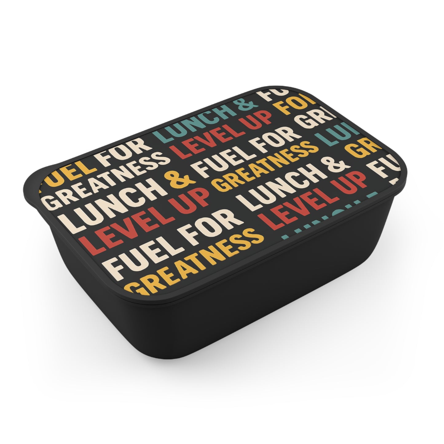 Motivational Bento Box for Lunch, Fuel for Greatness Meal Prep Container, Healthy Lunchbox, Reusable Food Storage, Gift for Students, [...]